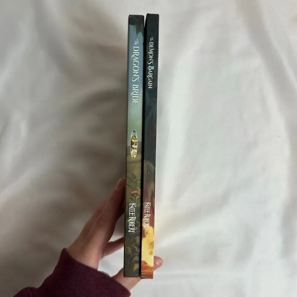 The Dragon's Bride The Demon's Bargain Katee Robert Indie Paperback 2 Book Set